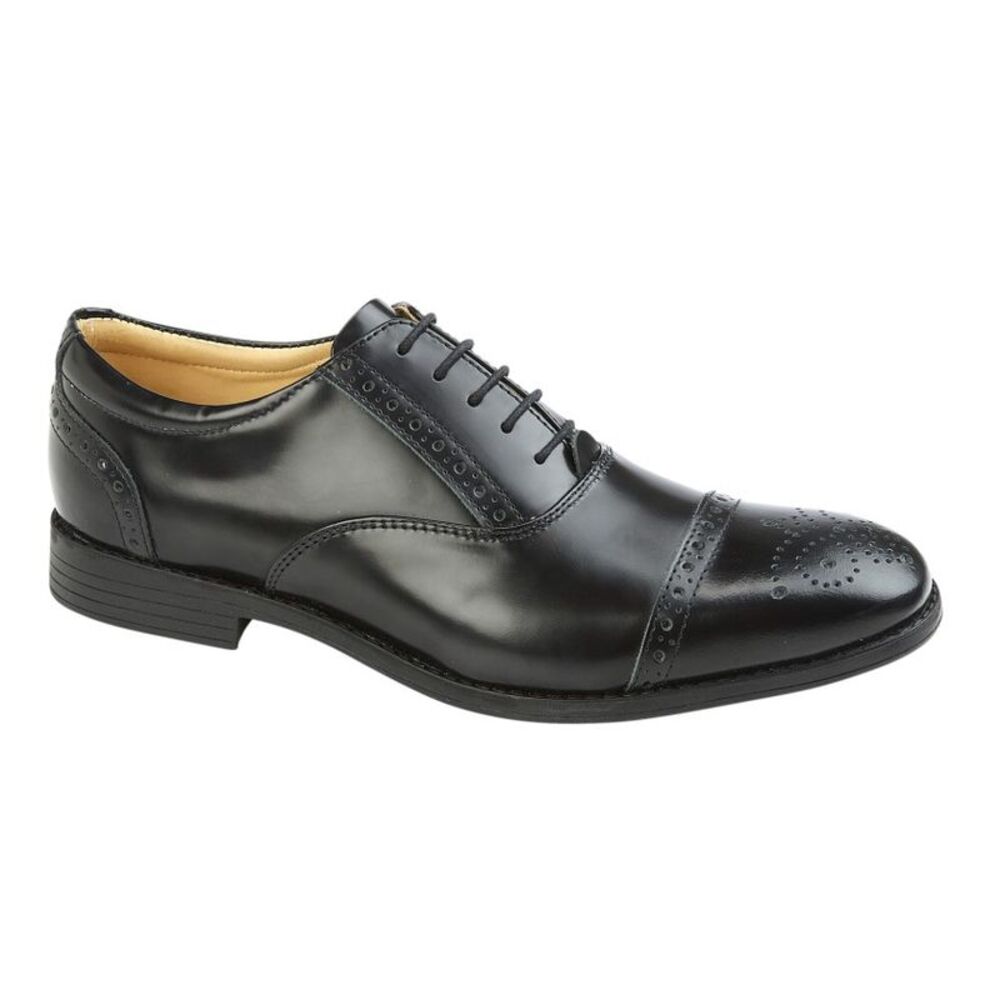 Tredflex Unisex Adult Leather Brogues / Black